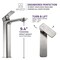 Anzzi Vibra Single Hole Single-Handle Bathroom Sink Faucet-Brushed Nickel L-AZ103BN - alternate 4